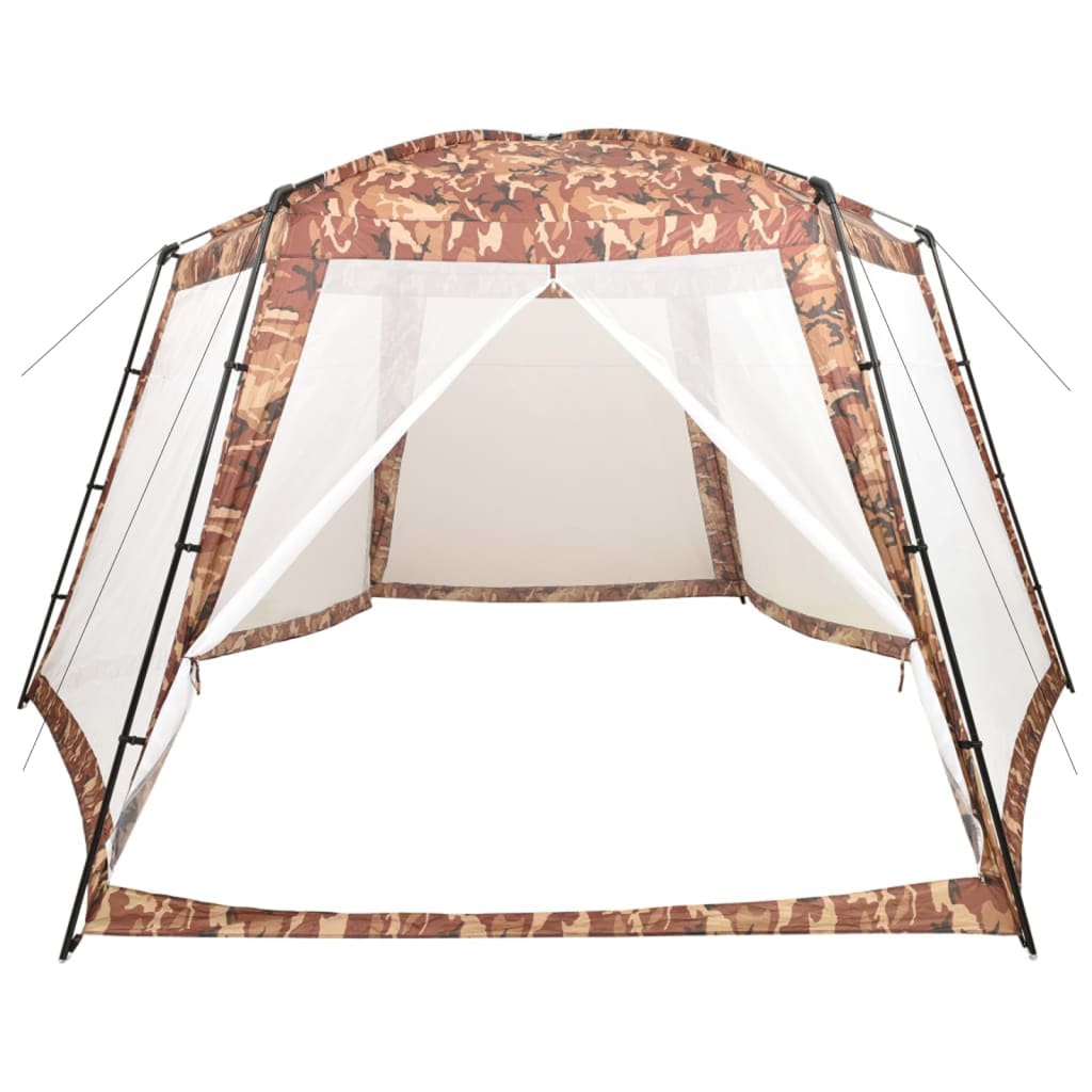 vidaXL Tente de piscine Tissu 590x520x250 cm Camouflage