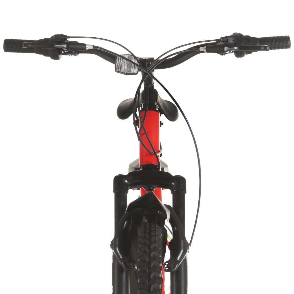 vidaXL Vélo de montagne 21 vitesses Roues de 26 pouces 36 cm Rouge