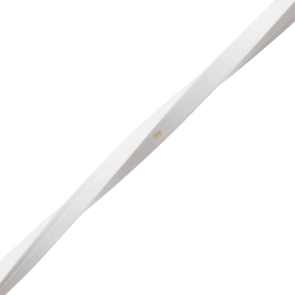 vidaXL Goulotte de câble 10x10 mm 30 m PVC