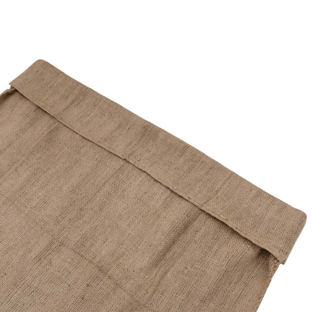 vidaXL Sacs en jute 10 pcs 100x110 cm 100 % jute 340 g/m²