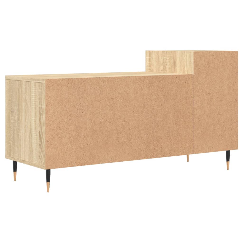 vidaXL Meuble TV Chêne sonoma 100x35x55 cm Bois d'ingénierie