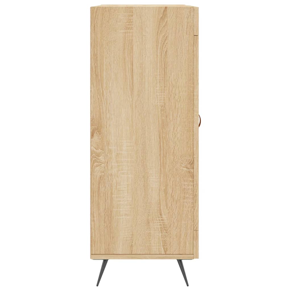 vidaXL Buffet chêne sonoma 69,5x34x90 cm bois d'ingénierie