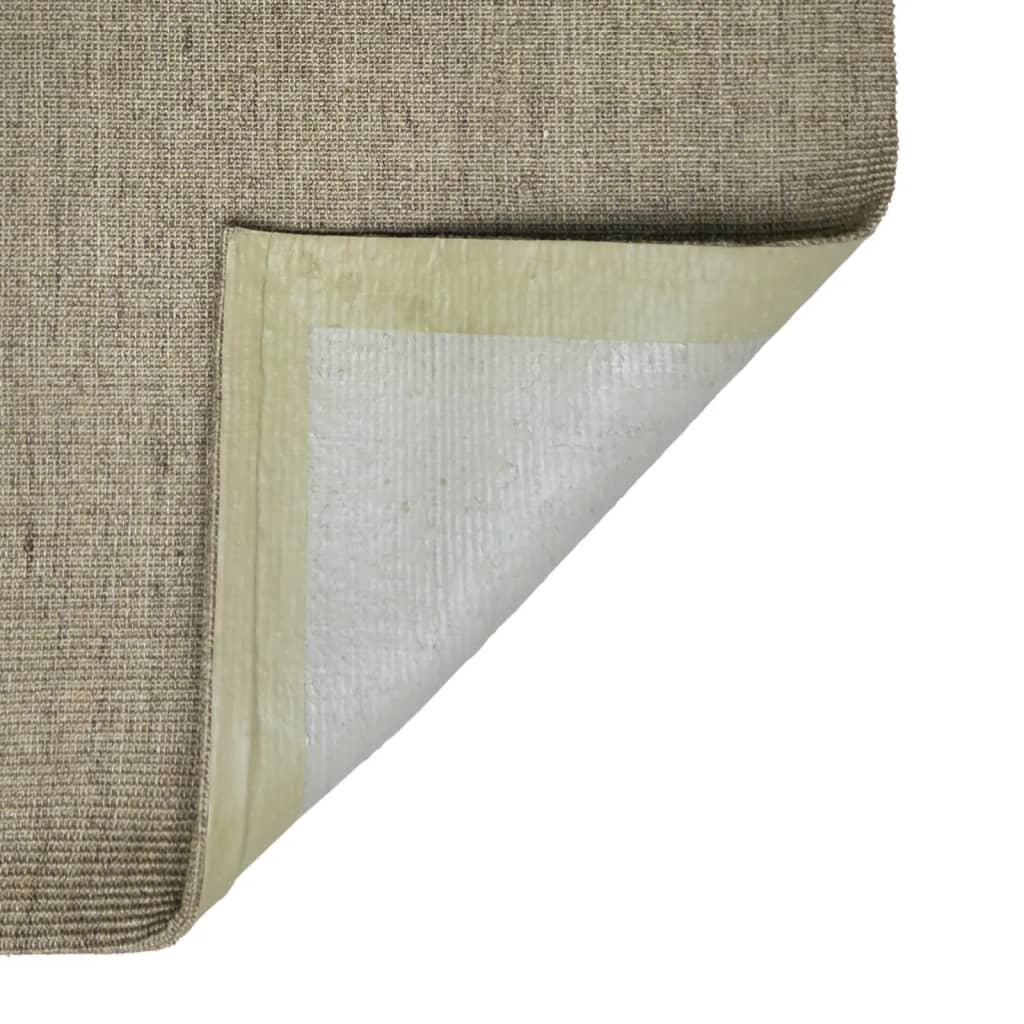 vidaXL Tapis en sisal pour griffoir taupe 66x350 cm