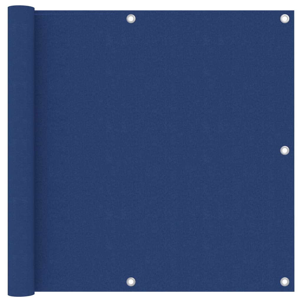 vidaXL Écran de balcon Bleu 90x300 cm Tissu Oxford