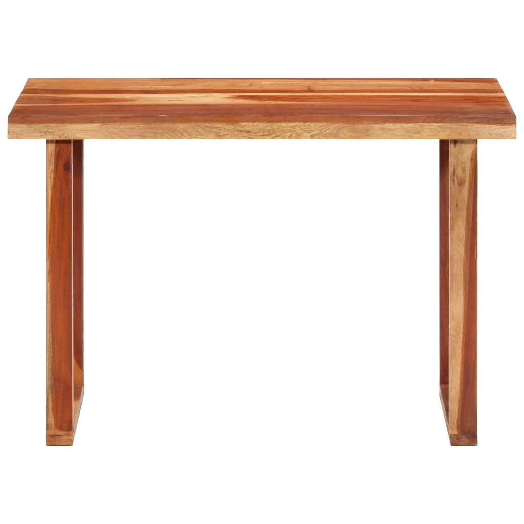 vidaXL Table à dîner 110x50x76 cm Bois d'acacia solide