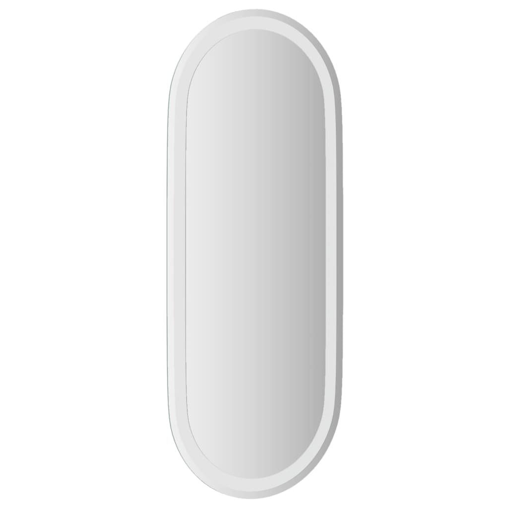 vidaXL Miroir de salle de bain à LED 90x40 cm ovale