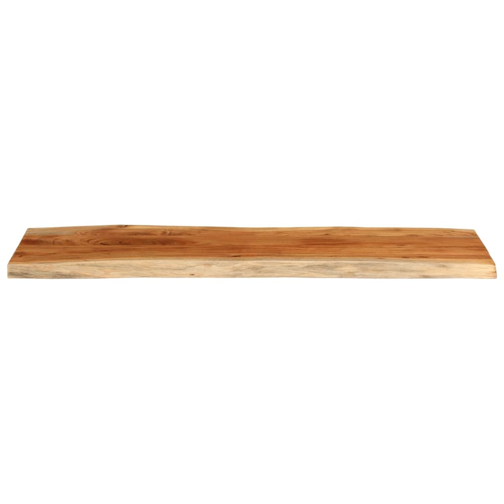 vidaXL Dessus de table 110x40x3,8 cm rectangulaire bois massif acacia