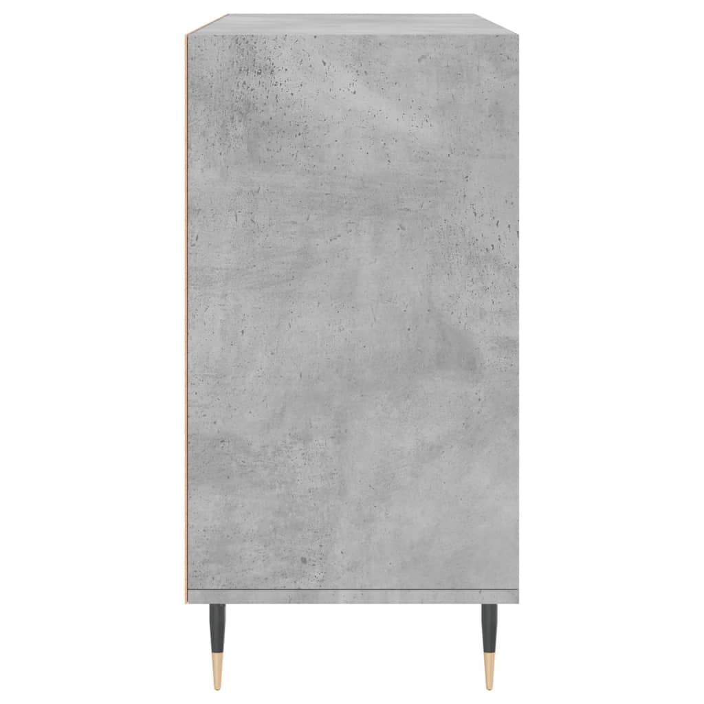 vidaXL Buffet gris béton 103,5x35x70 cm bois d'ingénierie