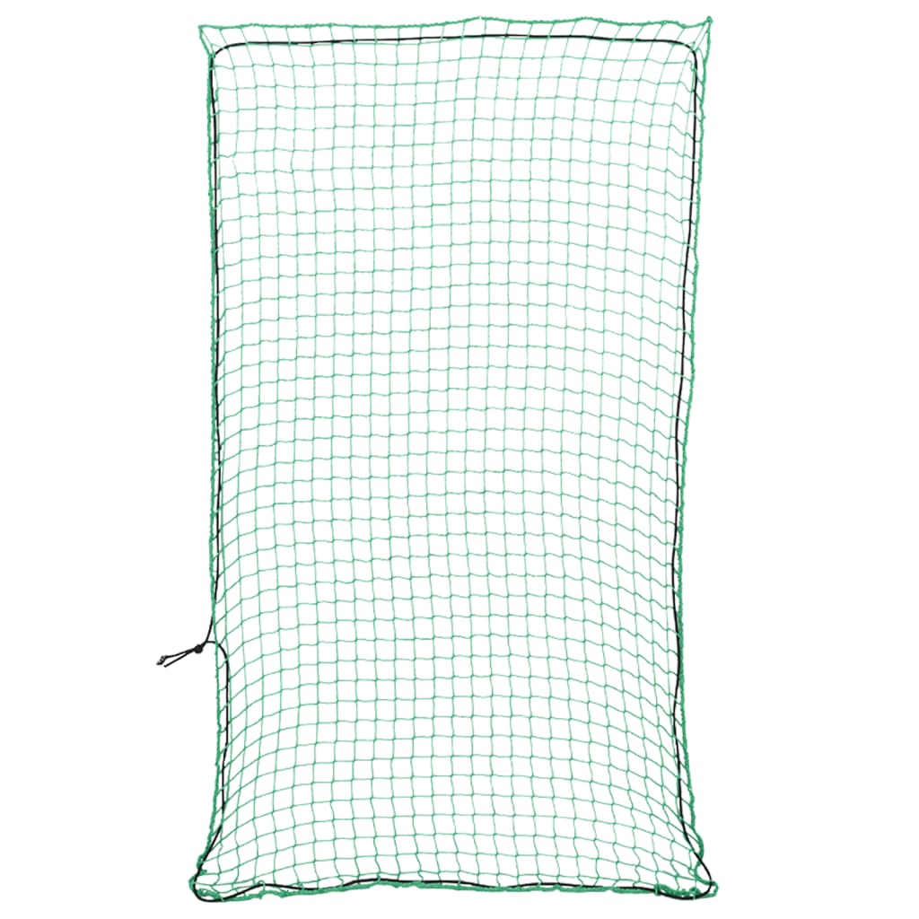 vidaXL Filet pour remorque avec corde élastique vert 2,1x1,25 m PP