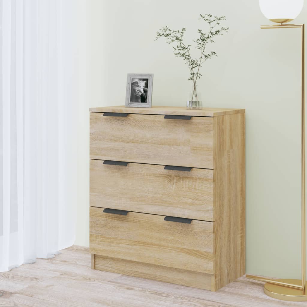 vidaXL Buffet Chêne sonoma 60x30x70 cm Bois d'ingénierie