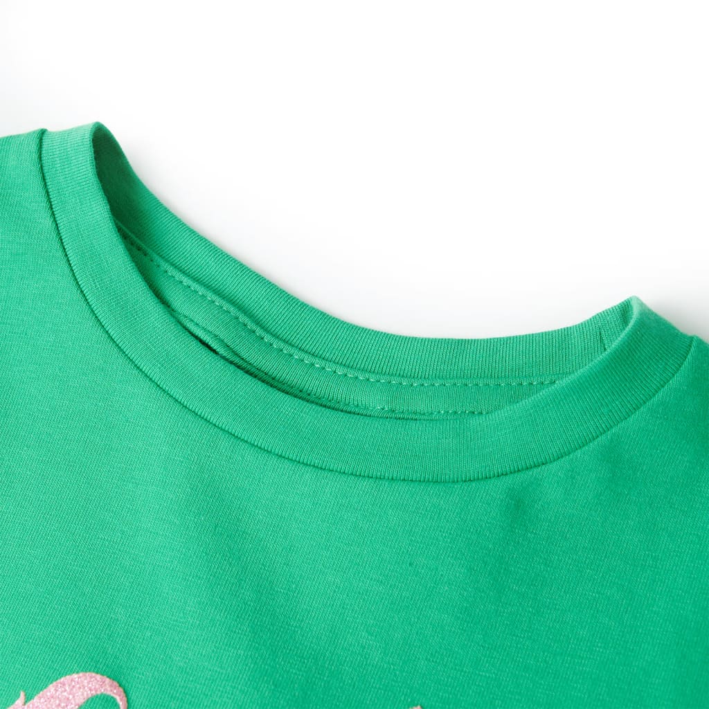 T-shirt pour enfants vert 92