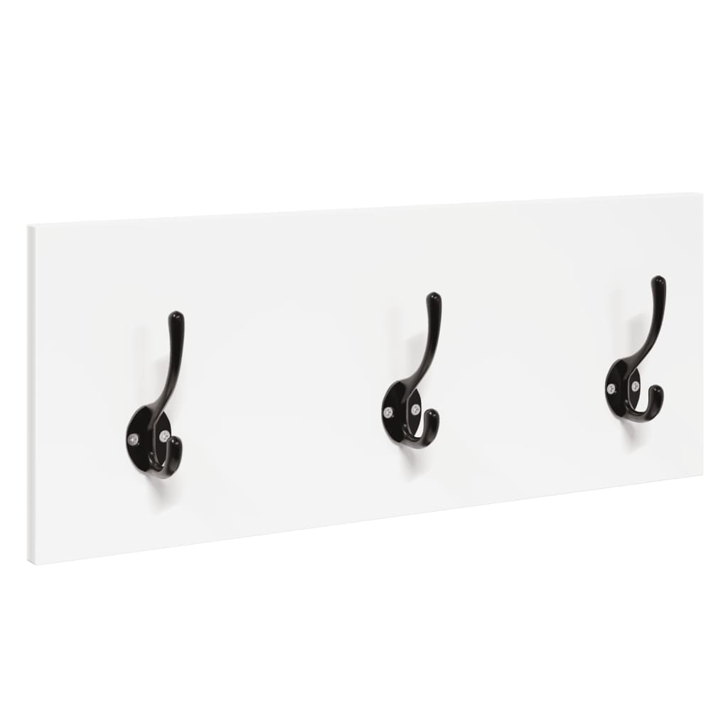 vidaXL Ensemble de meubles de couloir 4 pcs blanc bois d'ingénierie