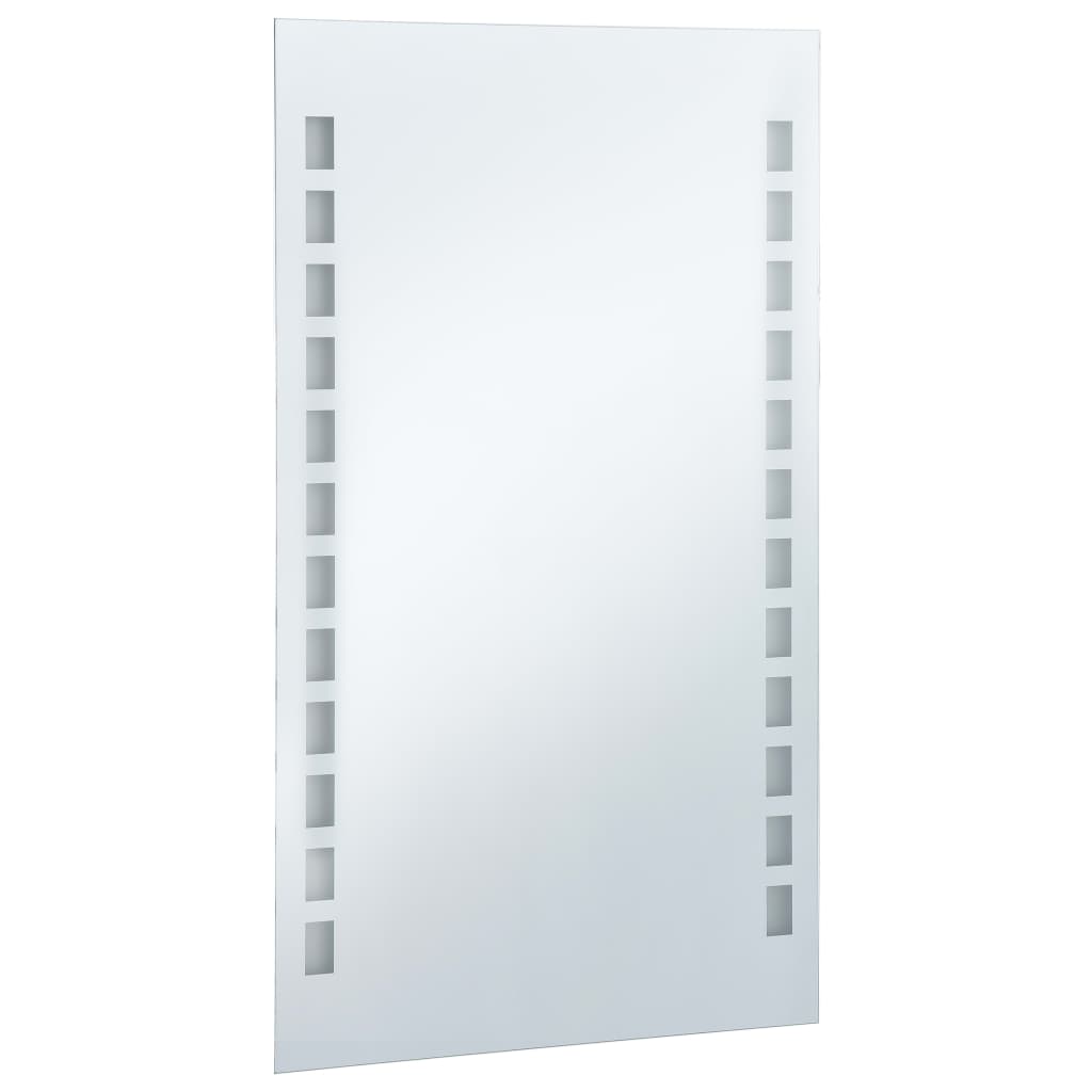 vidaXL Miroir mural à LED pour salle de bains 50x60 cm