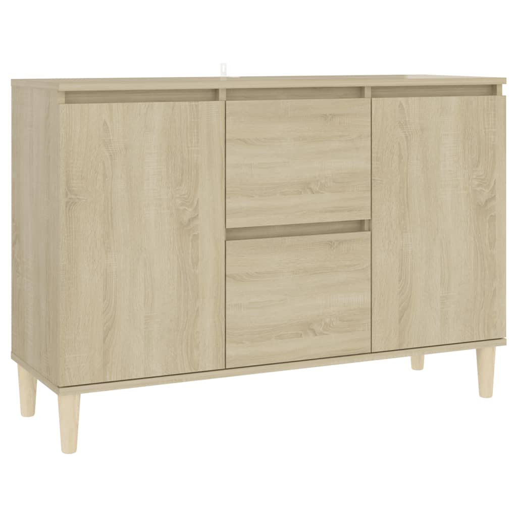 vidaXL Buffet chêne sonoma 101x35x70 cm bois d'ingénierie