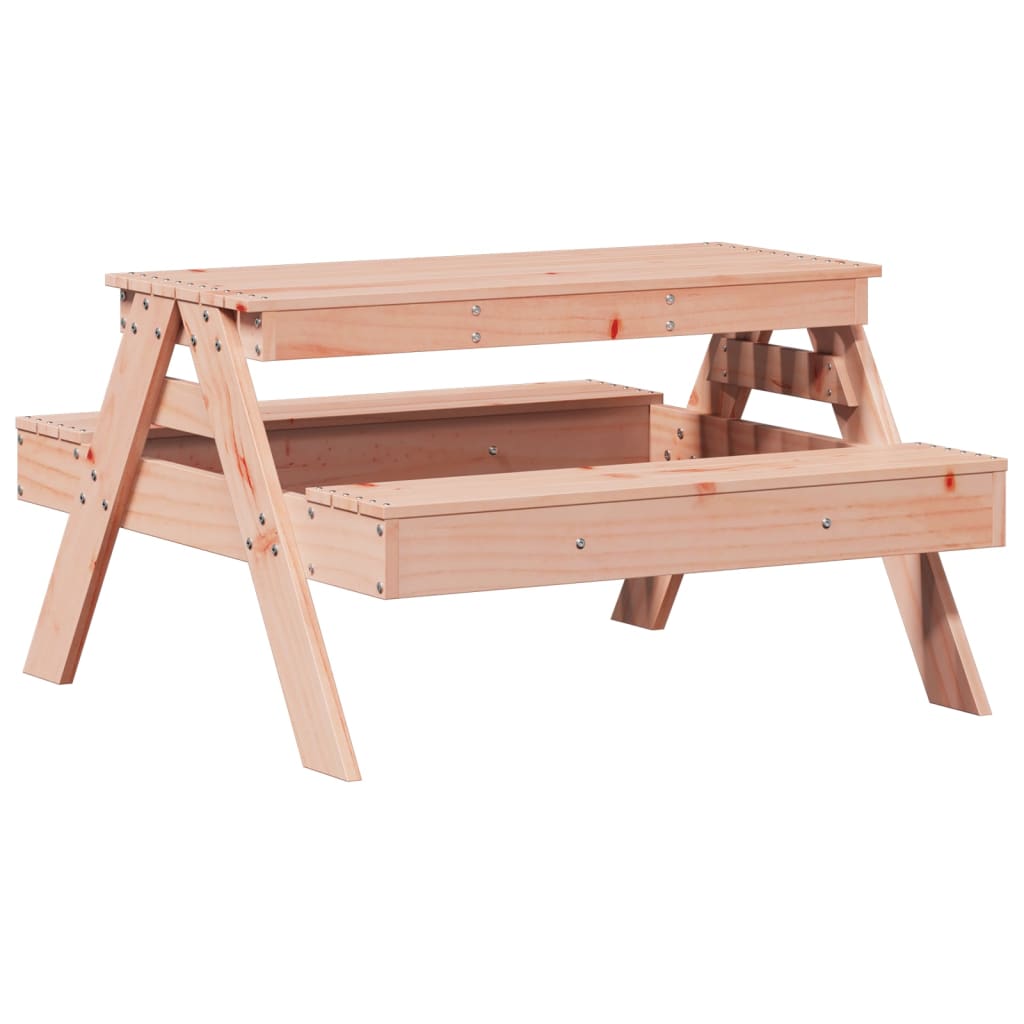 vidaXL Table de pique-nique pour enfants bois massif de douglas