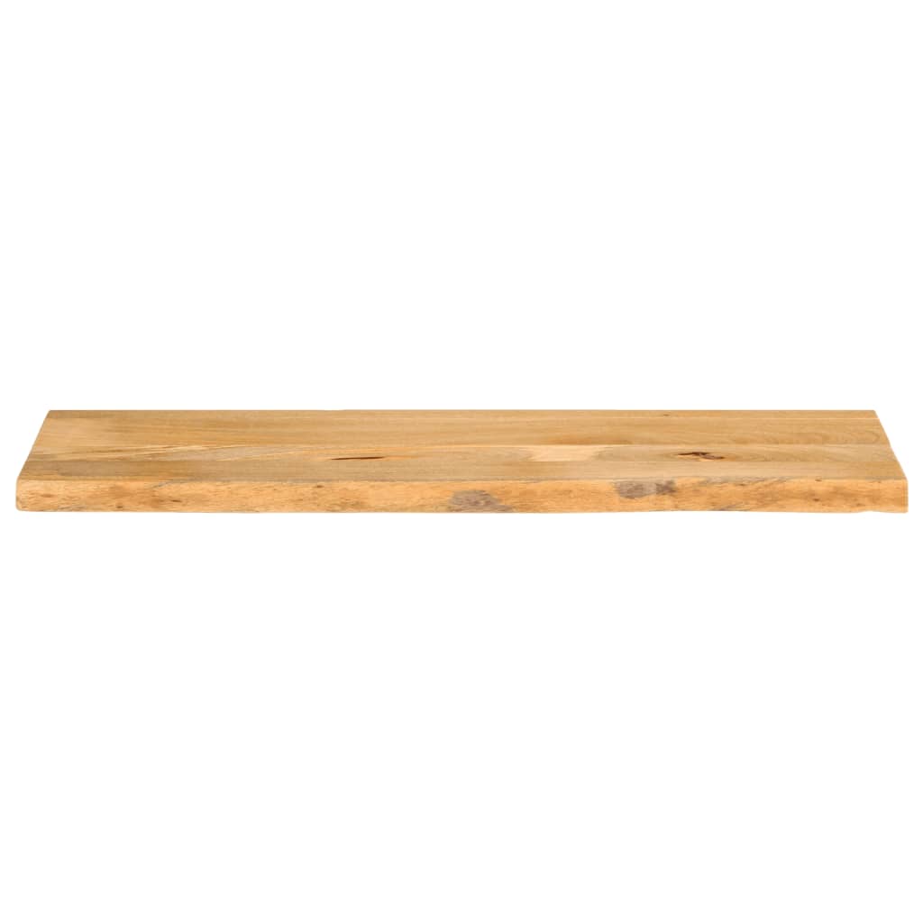 vidaXL Dessus de table à bord vivant 100x30x2,5cm bois massif manguier