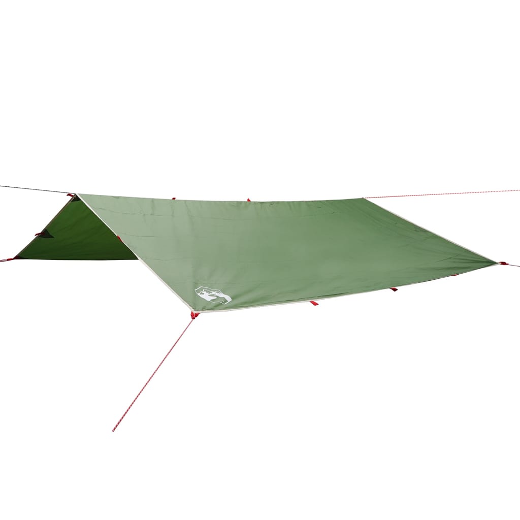 vidaXL Bâche de camping vert 300x294 cm imperméable