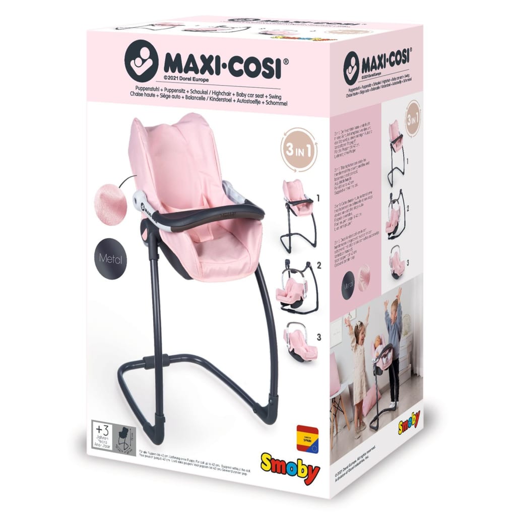 Poupées Maxi Cosi Grijs - Siège Poupées' auto pour poupées - Siège d'auto  pour Poupées | bol
