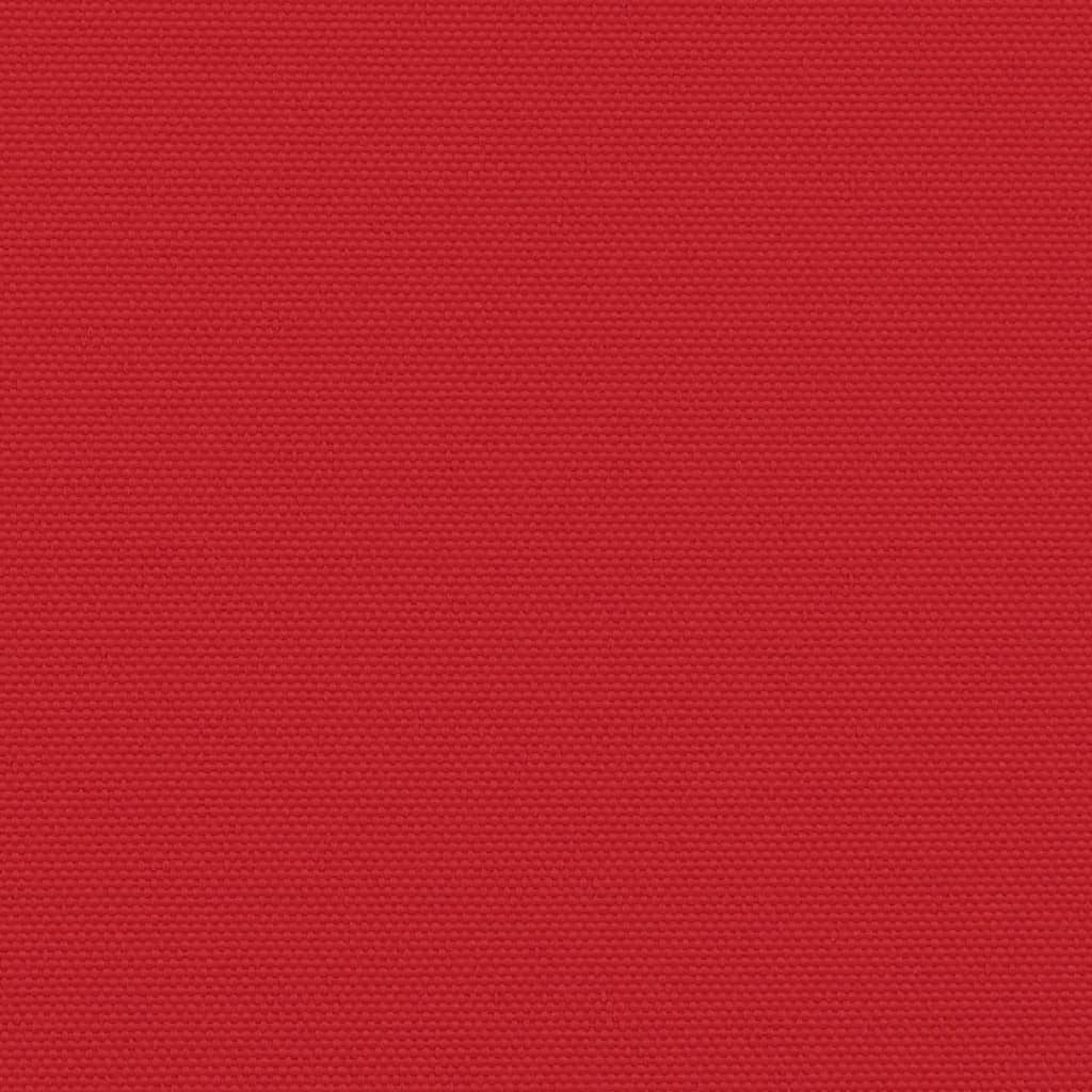vidaXL Auvent latéral rétractable rouge 180x1200 cm