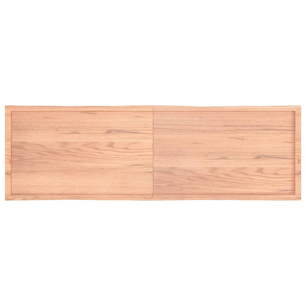 vidaXL Dessus de table bois massif traité bordure assortie