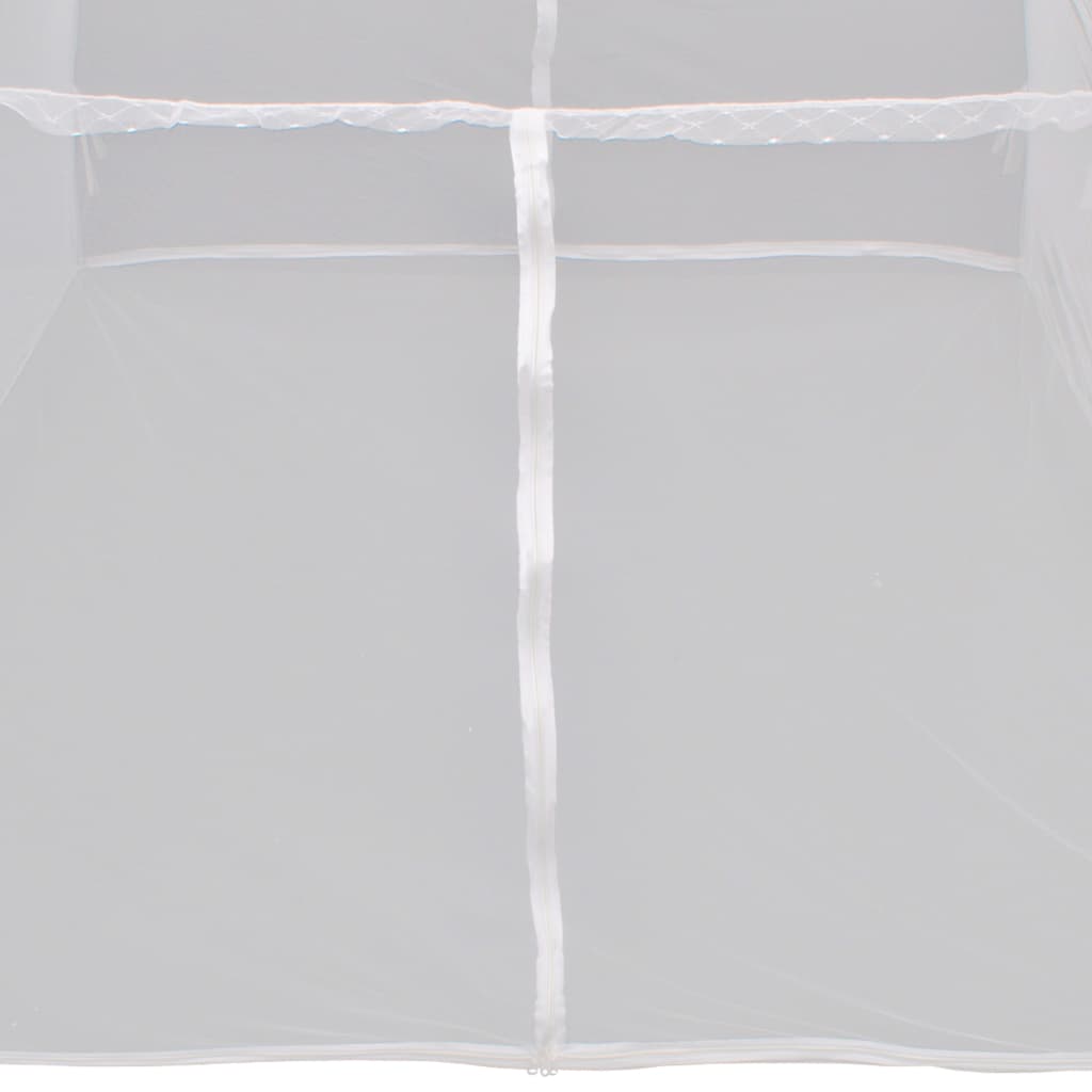 vidaXL Tente de camping 200x150x145 cm Fibre de verre Blanc
