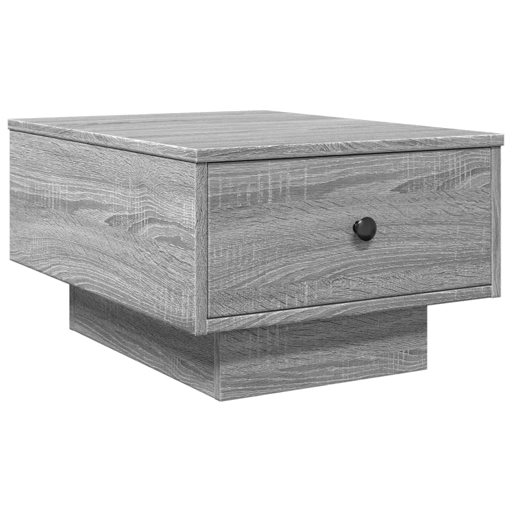 vidaXL Table basse sonoma gris 60x45x31 cm bois d'ingénierie