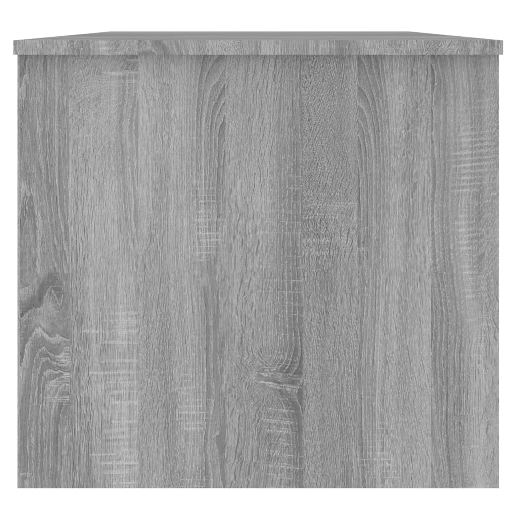 vidaXL Table basse Sonoma gris 102x50,5x46,5 cm Bois d'ingénierie