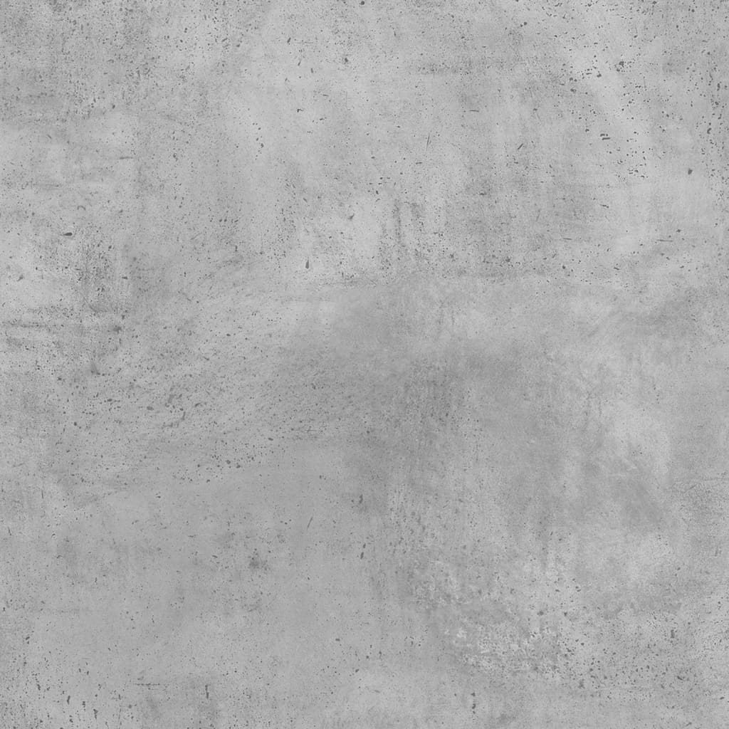 vidaXL Meuble TV mural gris béton 100x30x41 cm