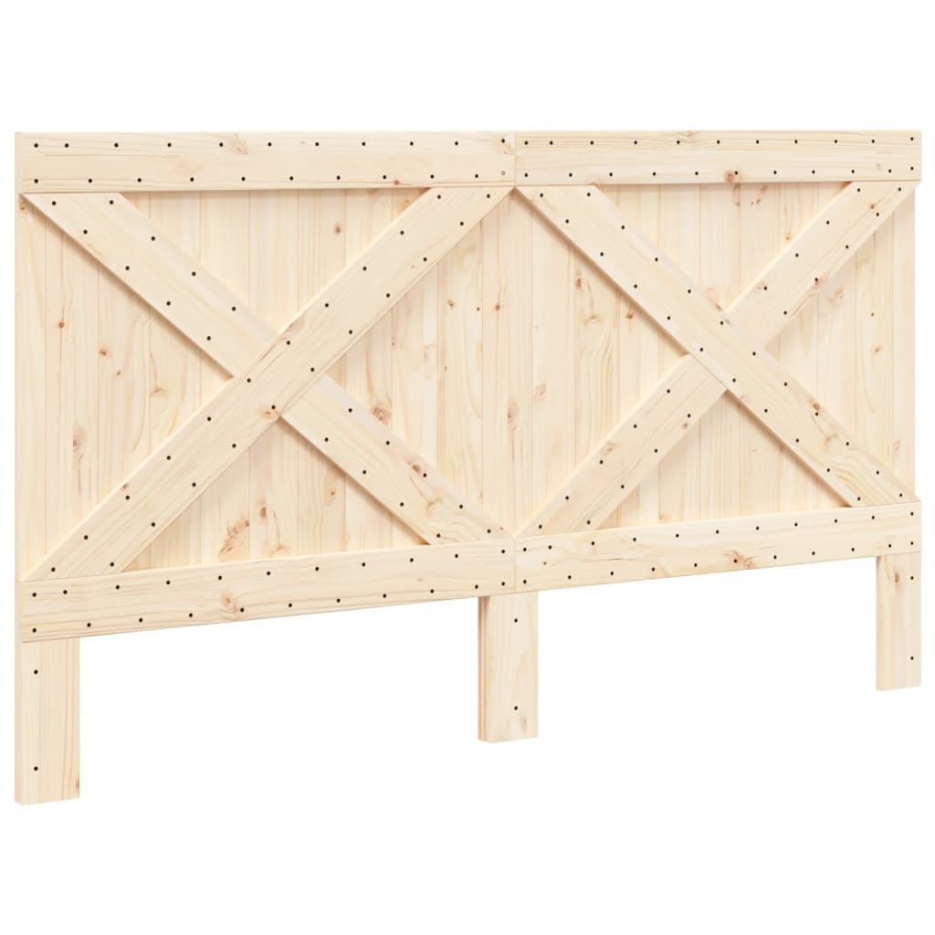 vidaXL Tête de lit 180x104 cm bois massif de pin