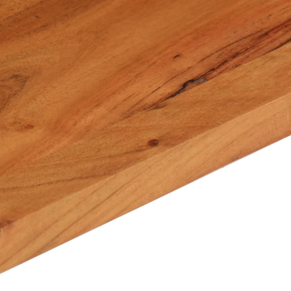 vidaXL Dessus de table 70x60x3,8 cm rectangulaire bois massif d'acacia