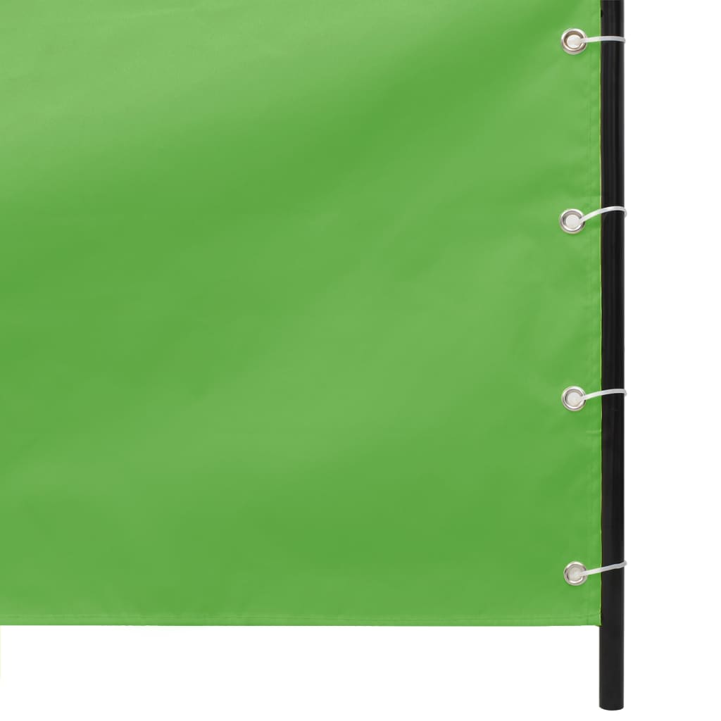 vidaXL Écran de balcon Vert clair 160x240 cm Tissu Oxford