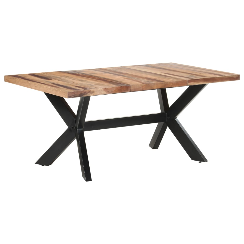 vidaXL Table de salle à manger 180x90x75 cm Bois avec finition miel