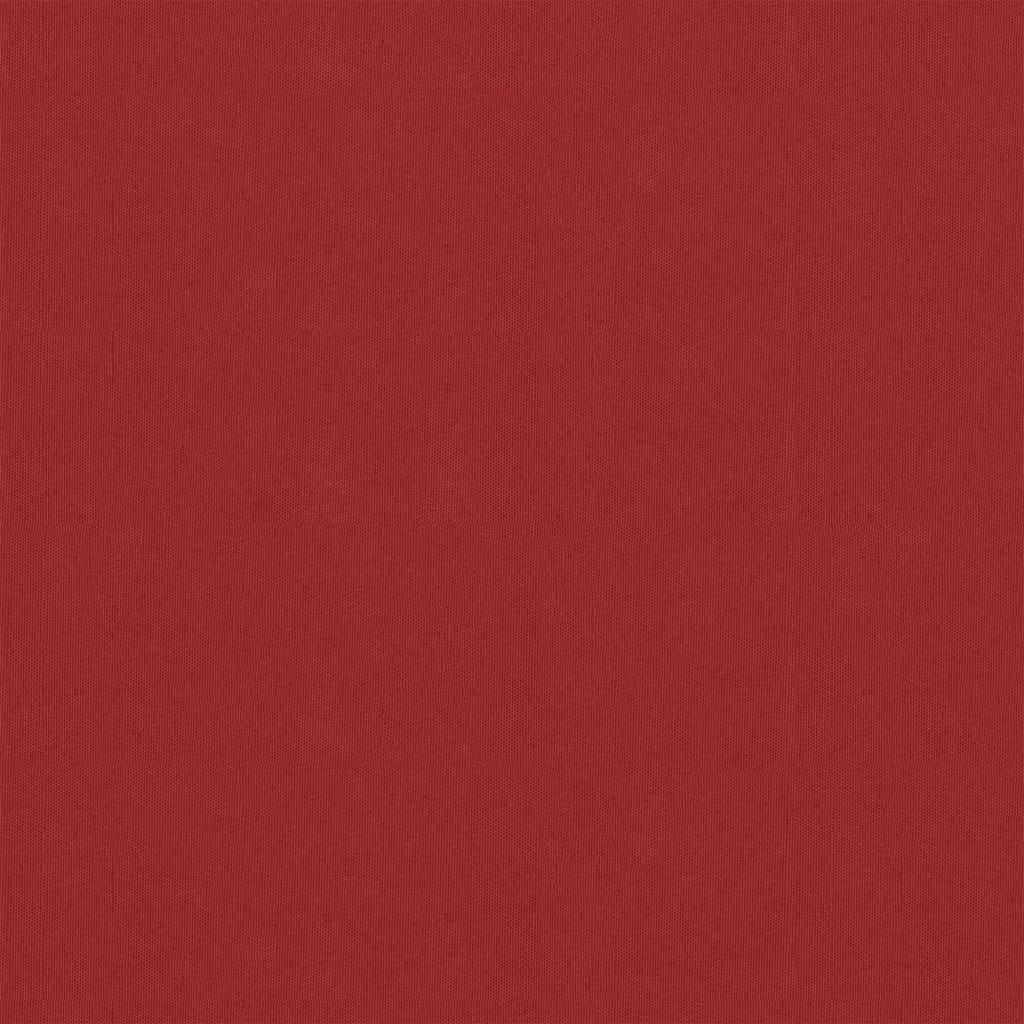 vidaXL Écran de balcon Rouge 120x600 cm Tissu Oxford