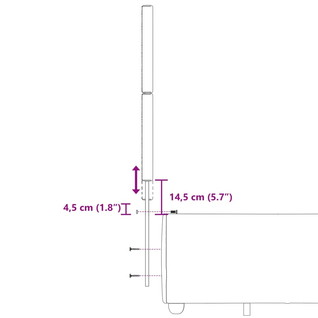 vidaXL Sommier à lattes de lit avec matelas Gris clair 140x200cm Tissu