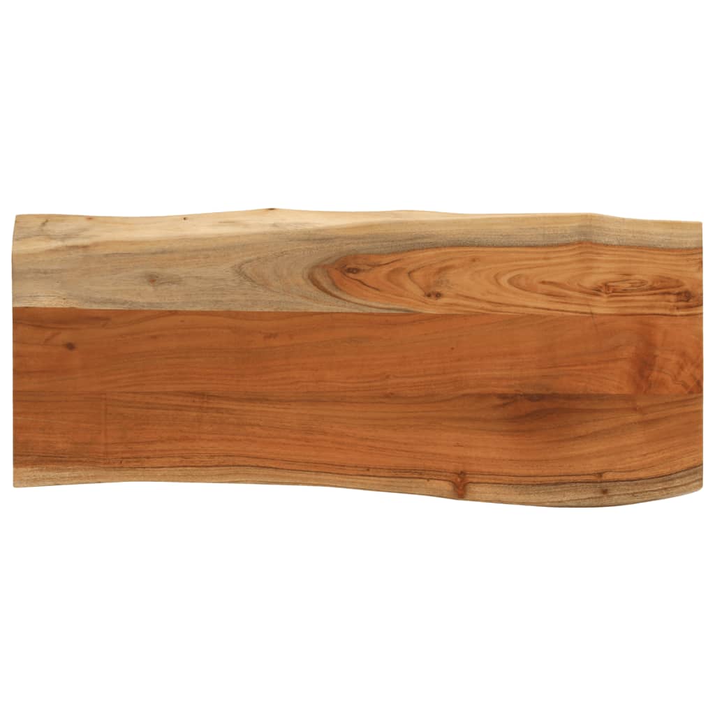 vidaXL Dessus de table 100x40x3,8 cm rectangulaire bois massif acacia