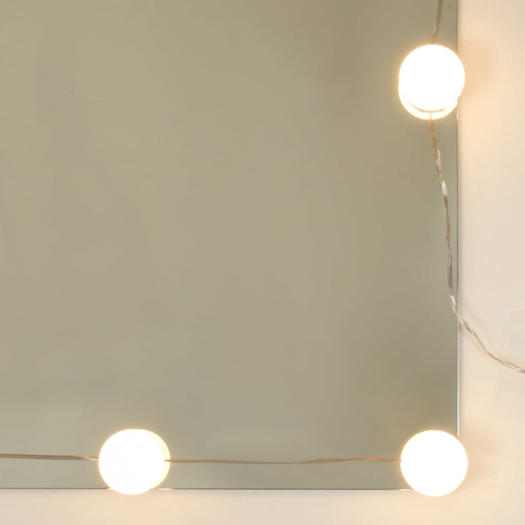 vidaXL Armoire à miroir avec LED blanc 60x31,5x62 cm