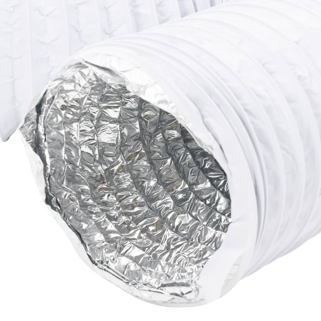 vidaXL Conduit de ventilation aluminium et PVC 6 m Ø15 cm