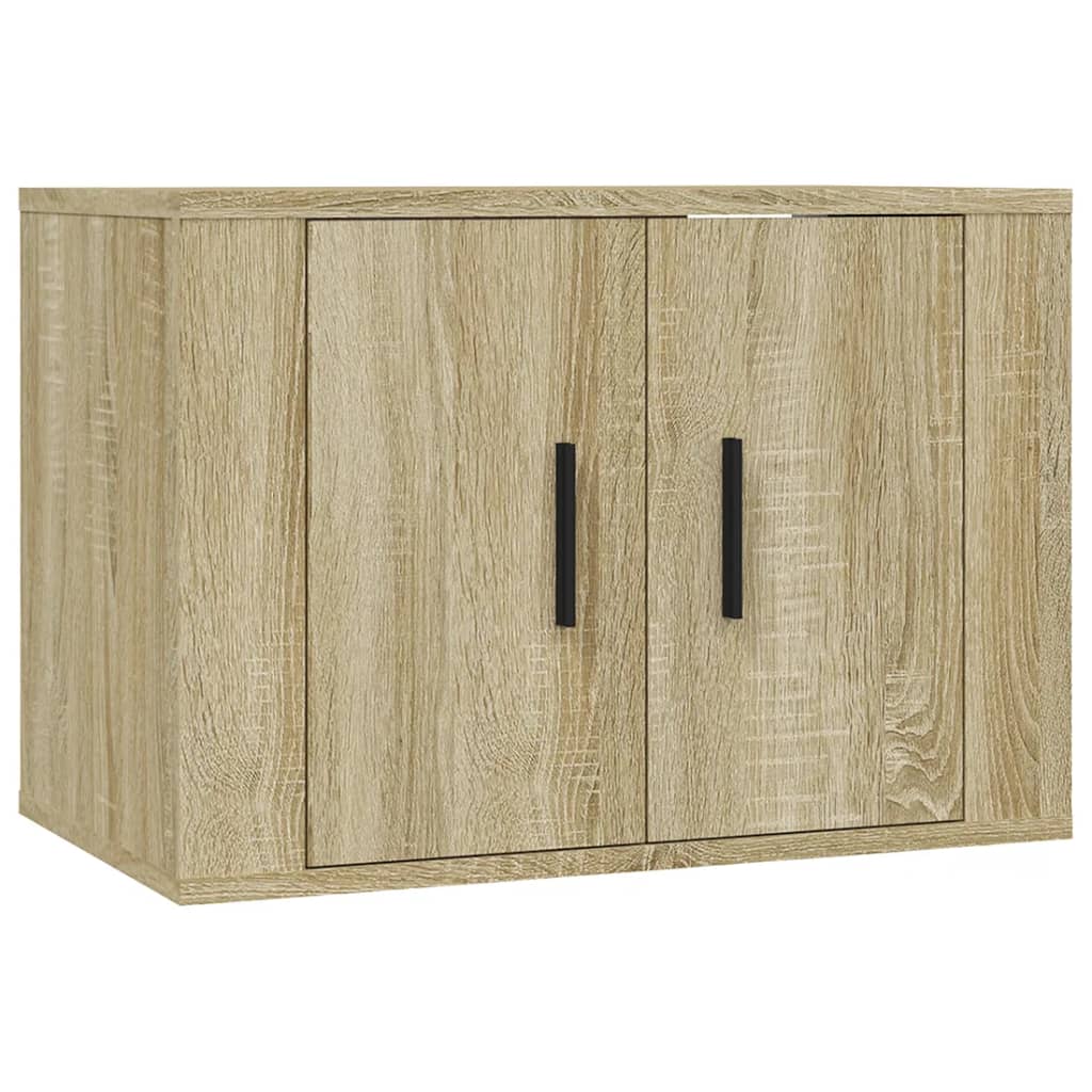 vidaXL Ensemble de meubles TV 4 pcs Chêne sonoma Bois d'ingénierie