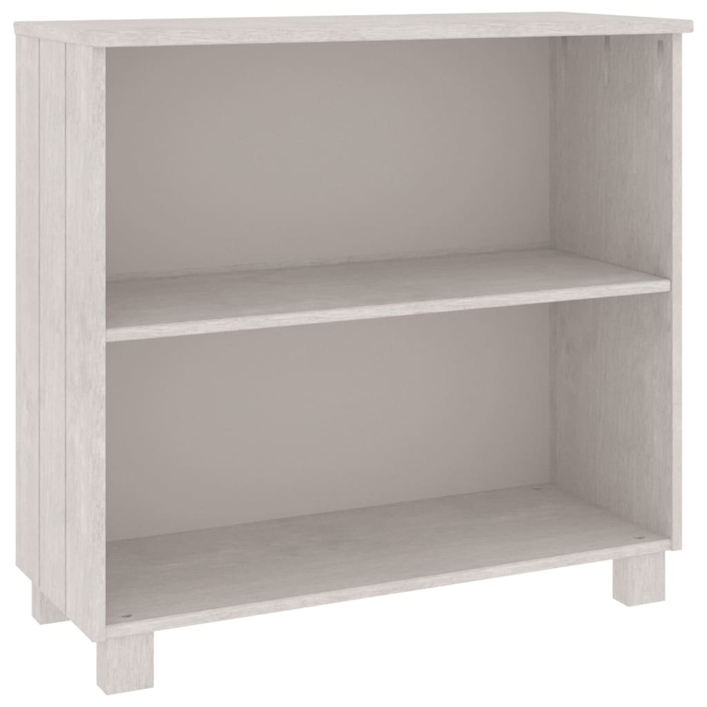 vidaXL Buffet HAMAR Blanc 85x35x80 cm Bois massif de pin