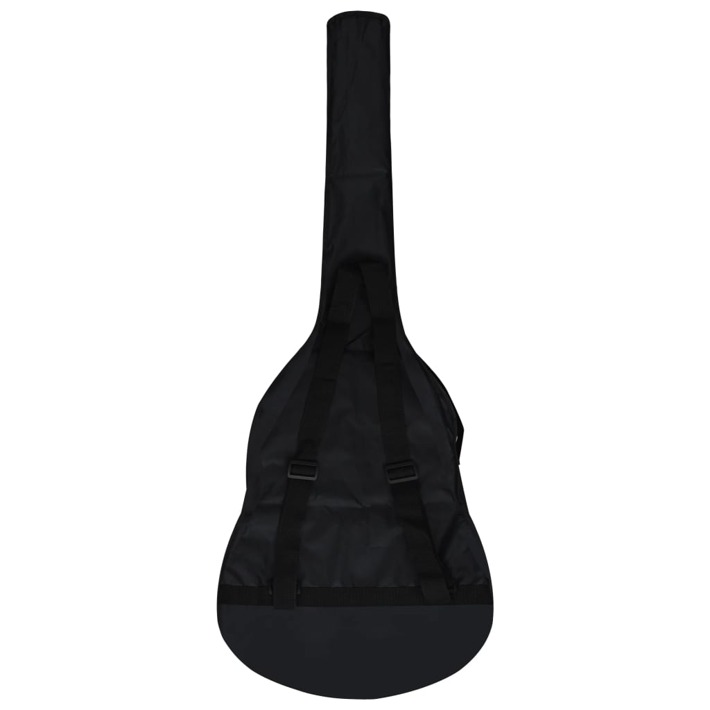 vidaXL Sac de guitare classique 4/4 Noir 102x36,5 cm Tissu