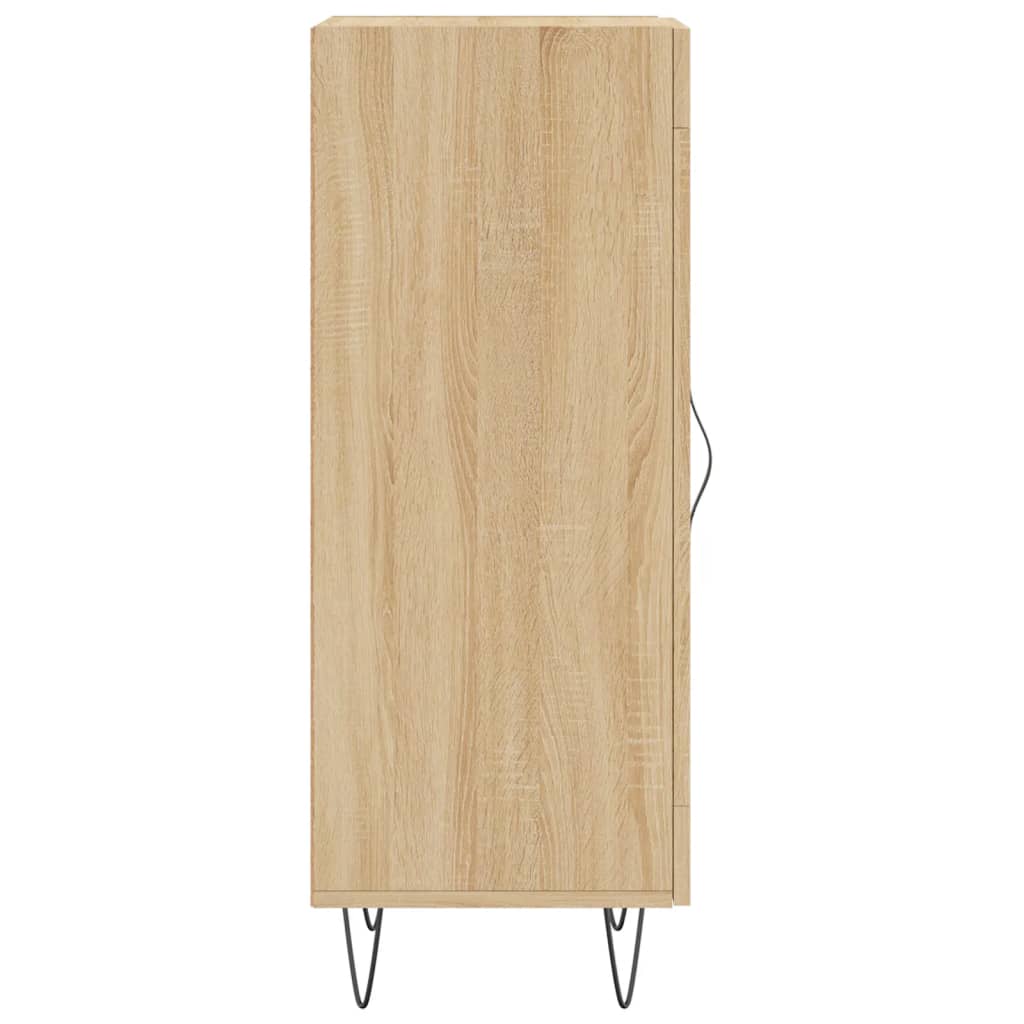 vidaXL Buffet Chêne sonoma 34,5x34x90 cm Bois d'ingénierie