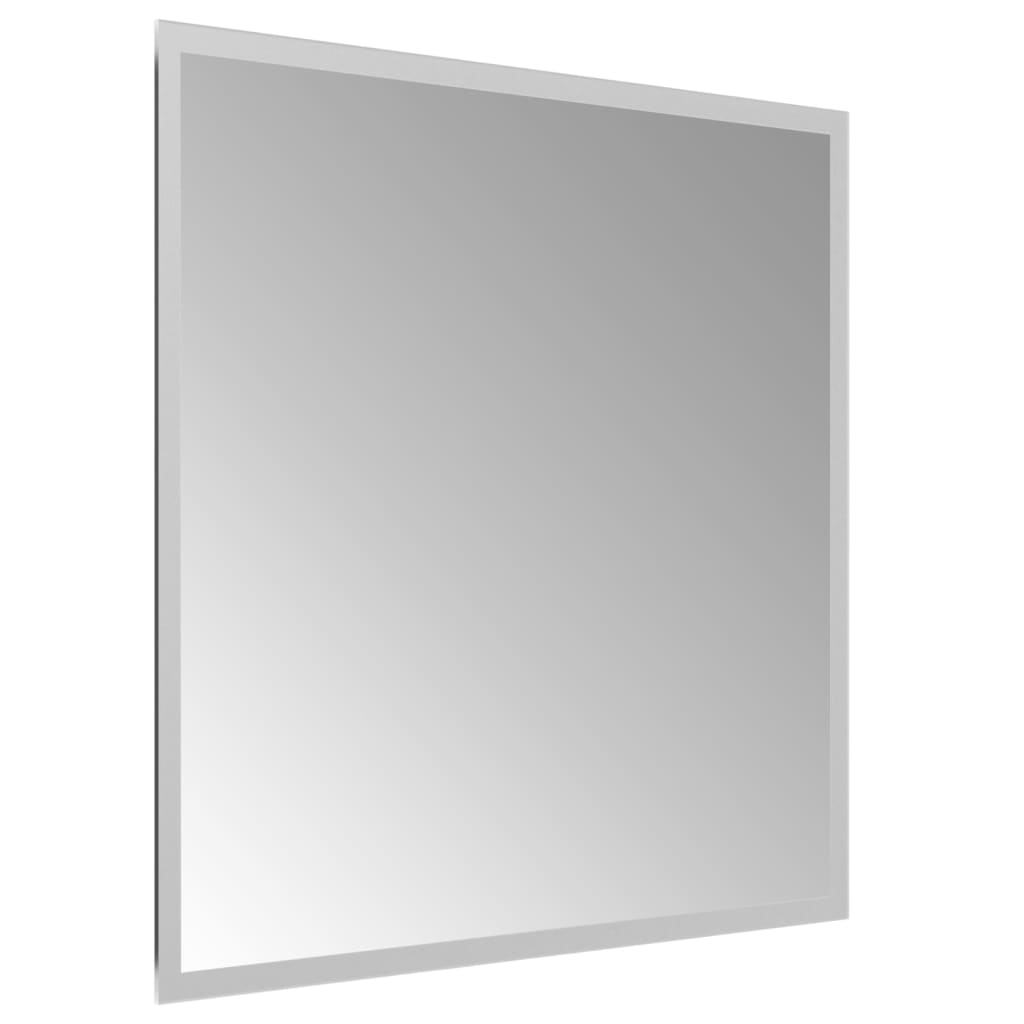 vidaXL Miroir de salle de bain à LED 50x50 cm