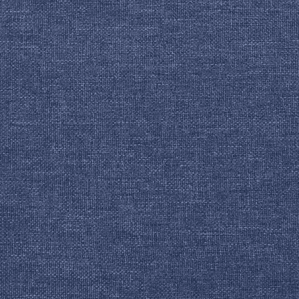 vidaXL Lit à sommier tapissier avec matelas Bleu 90x200 cm Tissu