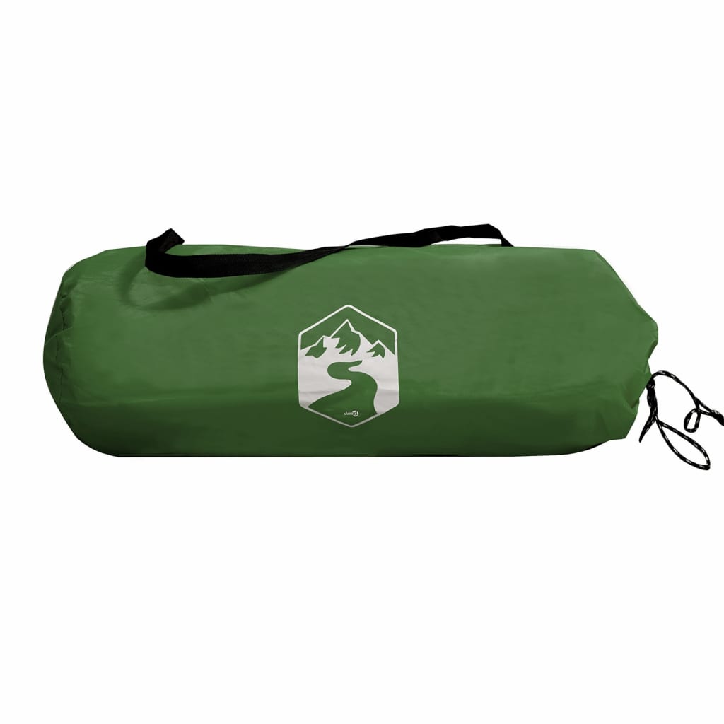 vidaXL Bâche de camping vert 360x294 cm imperméable