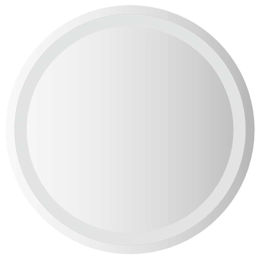 vidaXL Miroir de salle de bain à LED 50 cm rond