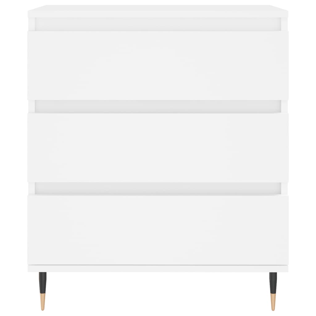 vidaXL Buffet Blanc 60x35x70 cm Bois d'ingénierie