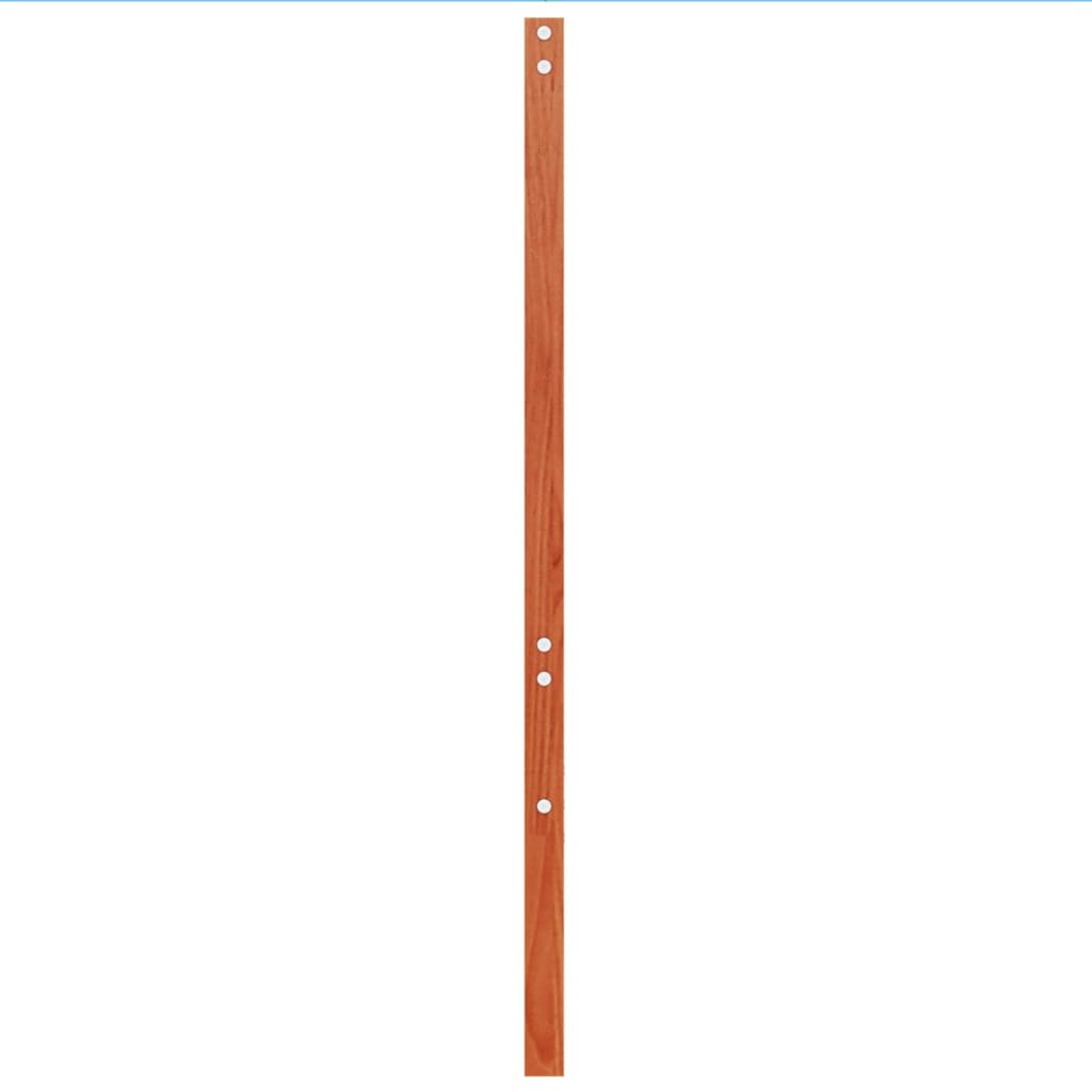 vidaXL Tête de lit cire marron 100 cm bois massif de pin