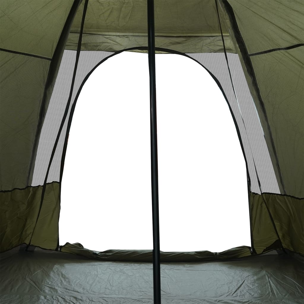 vidaXL Tente familiale tipi 6 personnes vert olive imperméable