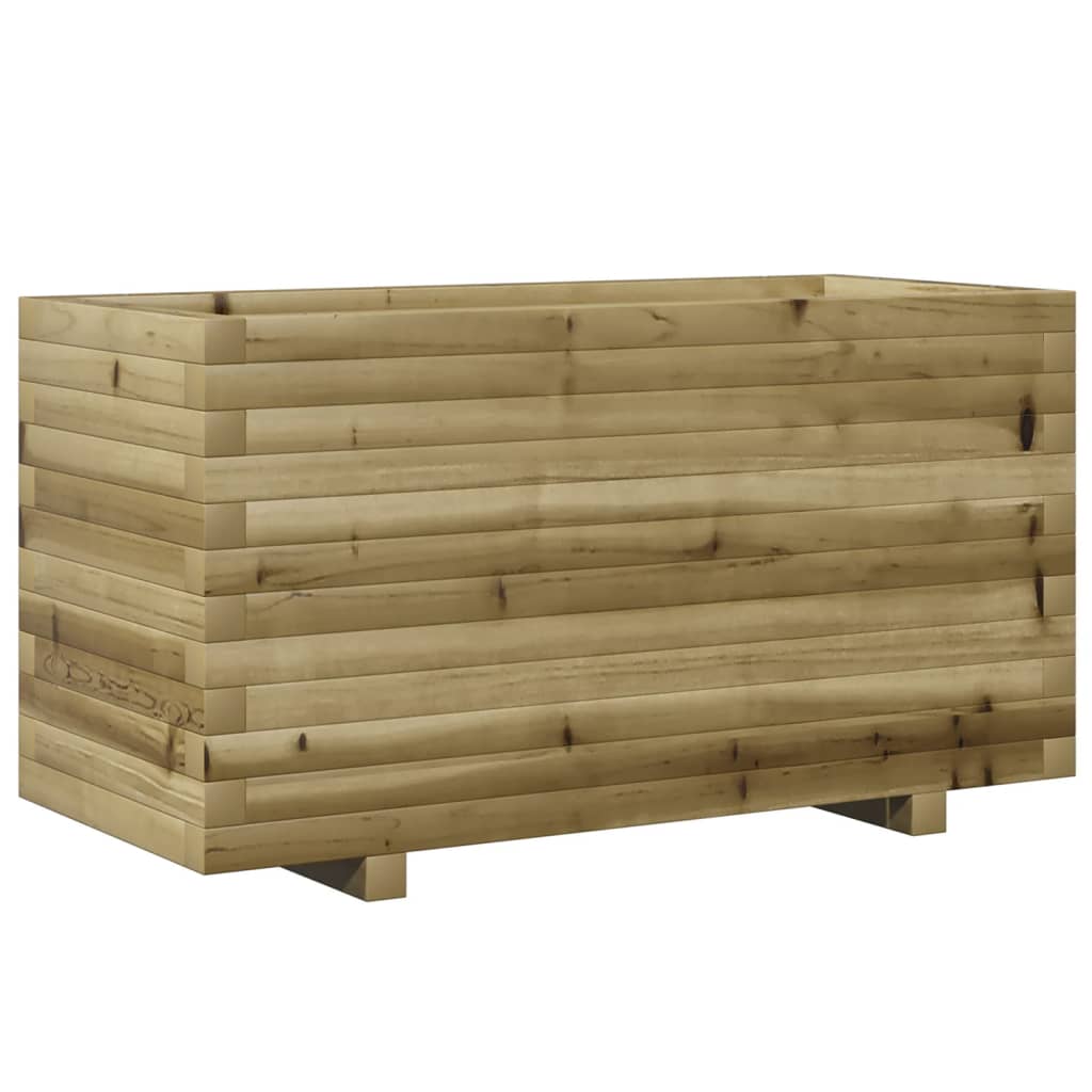 vidaXL Jardinière 90x40x49,5 cm bois de pin imprégné