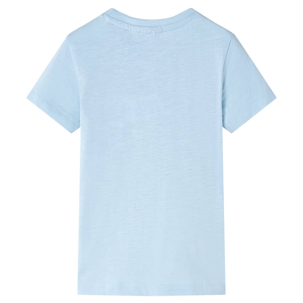 T-shirt pour enfants bleu clair 140